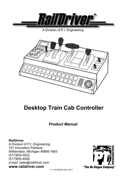 Desktop Train Cab Controller - RailDriver