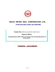 DELHI METRO RAIL CORPORATION LTD.