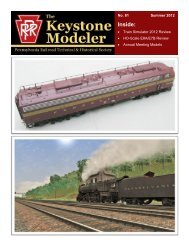 The Keystone Modeler, No. 82, Autumn 2012, PRRT&HS