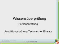 Technischer Einsatz - FF Allentsteig