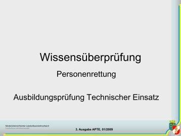 Technischer Einsatz - FF Allentsteig