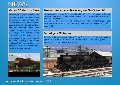 Train Simulator 2013: coming 20th September! - RailWorks Magazine