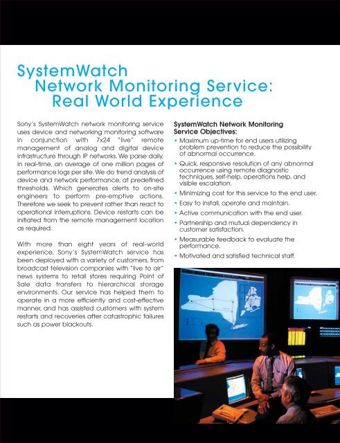 SystemWatch - Sony