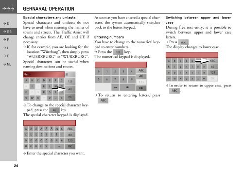 Operating instructions - mobilenavigation.mybecker.com - Harman ...