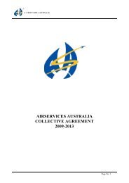 classification structures and base salaries - Airservices Australia