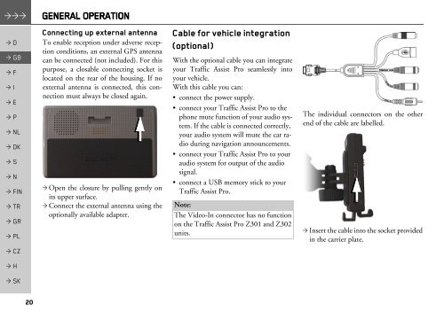 Operating instructions - mobilenavigation.mybecker.com - Harman ...