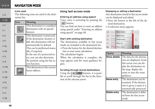 Operating instructions - mobilenavigation.mybecker.com - Harman ...