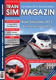 Baure ih e 1 46 f ür T r a in Sim u la t o r 2 01 3 Train Simulator 2013 ...