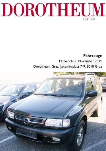 Fahrzeuge - Dorotheum