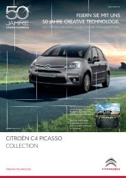 CITROËN C4 PICASSO COLLECTION