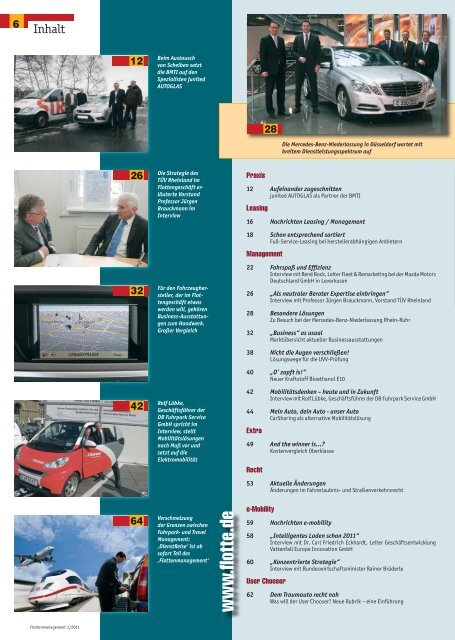 Auto nach Bedarf: CarSharing - Flotte.de
