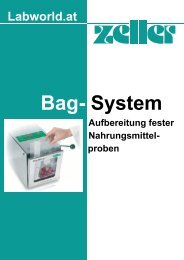 Bag-System (Aufbereitung fester Nahrungsmittelproben) - Labworld.at