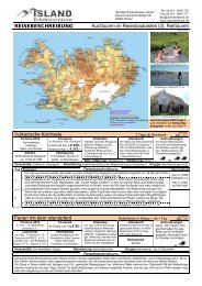 Reittouren (pdf) - ISLAND Erlebnisreisen