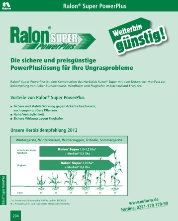 Ralon® Super PowerPlus - Nufarm