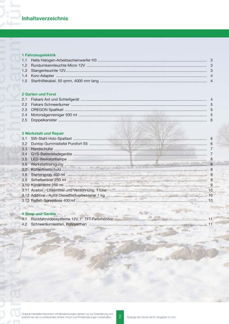 RaifTec - Winterliste 2012_12 Seiten.indd - AGRAVIS Technik ...