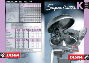 LASKA K 200 / 330 / 500 / 750 - Maschinenfabrik Laska