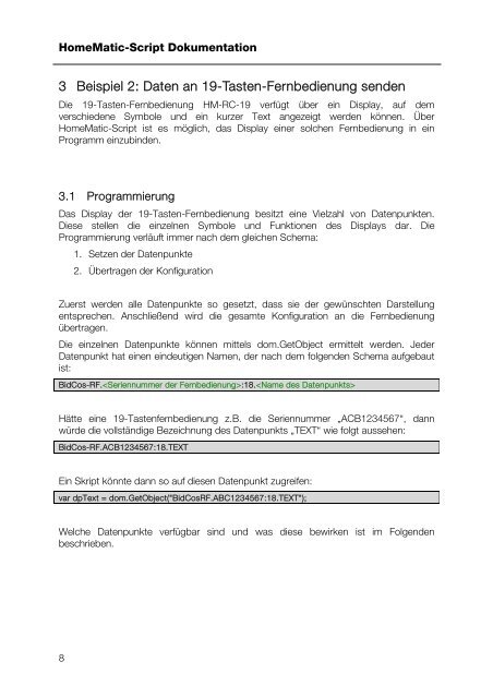 HomeMatic-Script Dokumentation - eQ-3