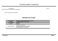 rozkład zajęć - Wydział Zarządzania i Dowodzenia AON - Akademia ...