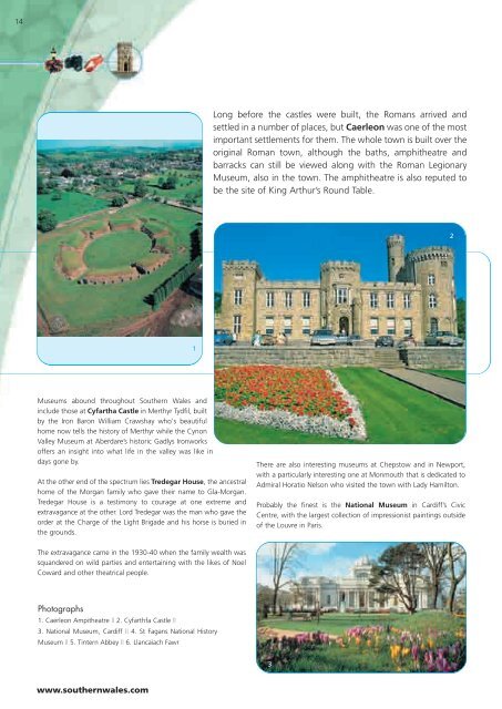 Southern Wales brochure - Website Design Home