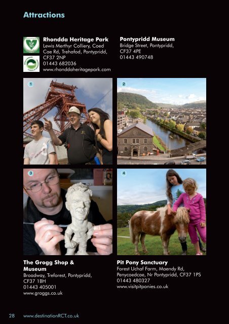 Visitor Guide pdf download (12.9mb) - Rhondda Cynon Taf