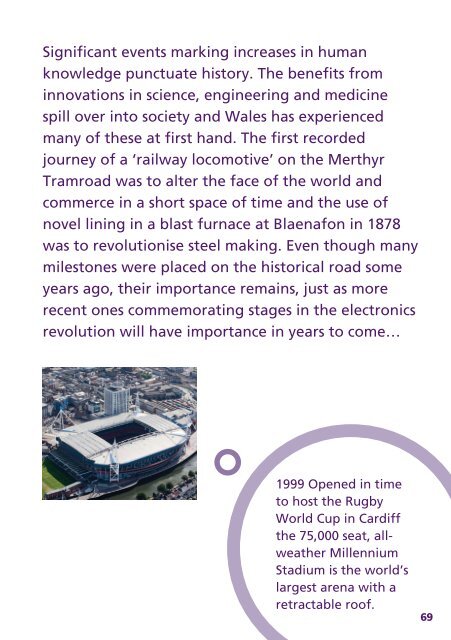 Welsh Achievements - in science, technology and engineering (PDF