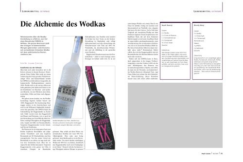 Wodka - lisanne.ch