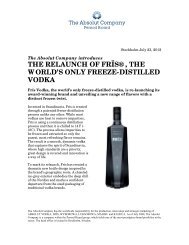 the relaunch of frïs®, the world's only freeze-distilled vodka