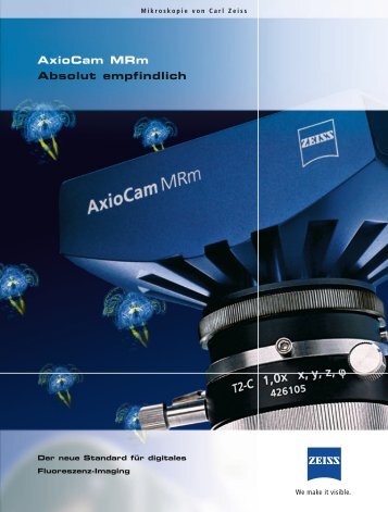 AxioCam MRm - Absolut empfindlich - Carl Zeiss