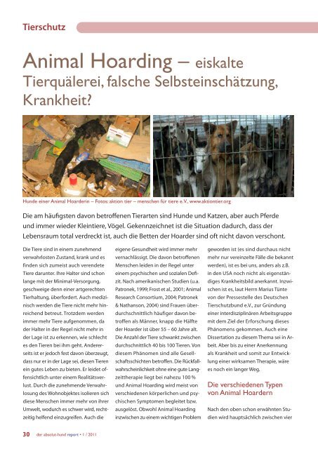 Tierschutz - Absolut-Hund