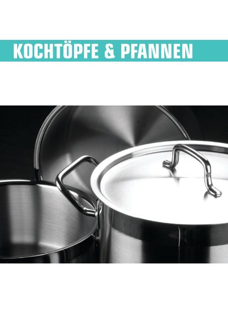 Kochtöpfe &amp; pfannen - Metro