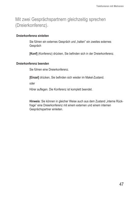 Bedienungsanleitung Sinus PA 103 plus 1 - Hilfe & Service - Telekom