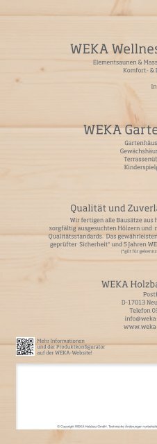 Gesundheit & Wellness - Weka