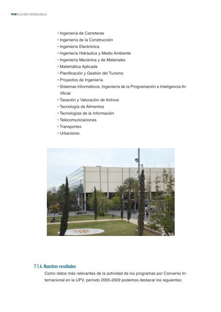 Memoria del curso académico 2008-2009 - Universidad Politécnica ...