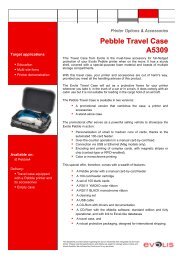 PEBBLE TRAVEL CASE - Evolis Printer Options and Accessories ...