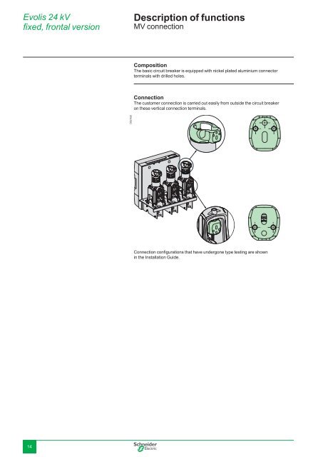 Evolis circuit breakers 24 kV - engineering site - Schneider Electric