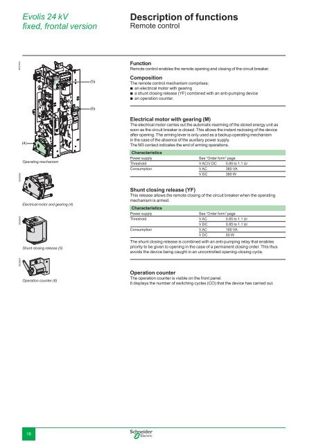 Evolis circuit breakers 24 kV - engineering site - Schneider Electric