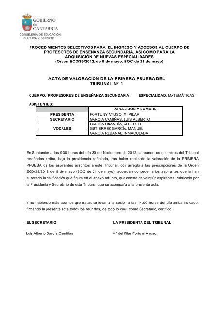 Aptos primera prueba - Educantabria