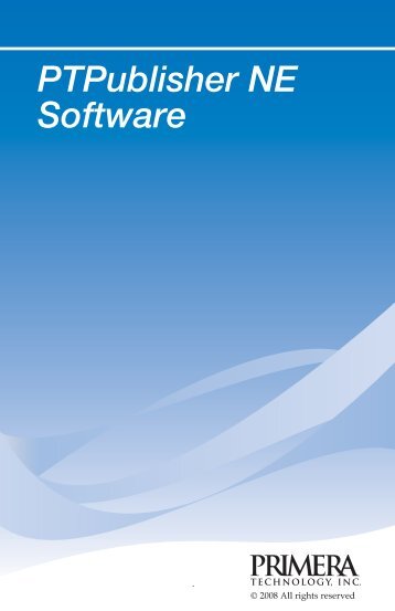PTPublisher NE Software - Primera