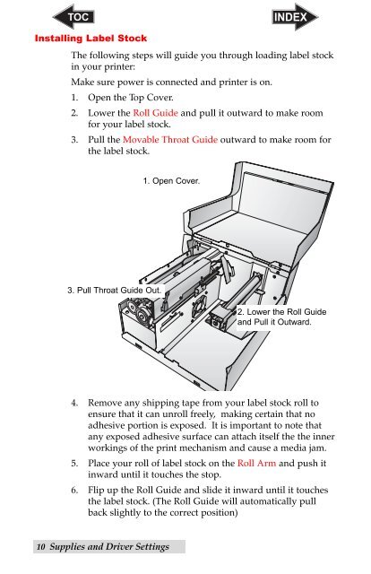 LX800 Manual - Label Printers