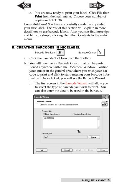 LX800 Manual - Label Printers