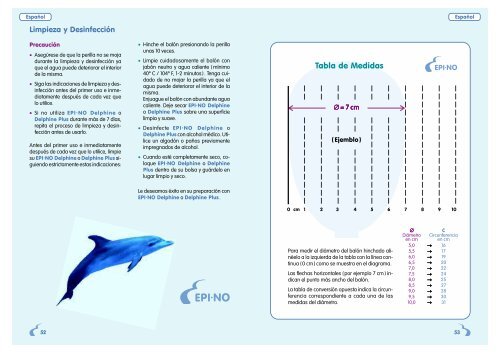 Instrucciones para usar EPI·NO Delphine/Plus - ProMaternity.com