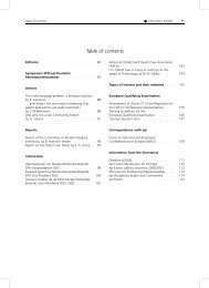 Table of contents - European Patent Institute