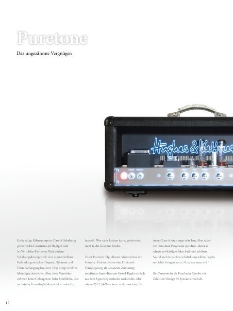 Hughes & Kettner Katalog 2008