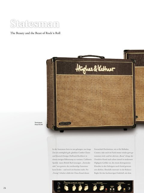 Hughes & Kettner Katalog 2008