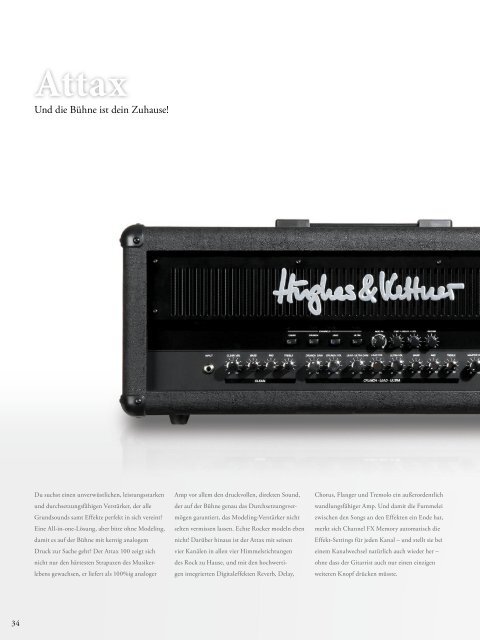 Hughes & Kettner Katalog 2008