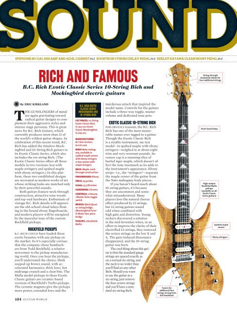 Soundchecks - BC Rich Guitars