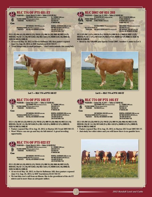 Randall - American Hereford Association