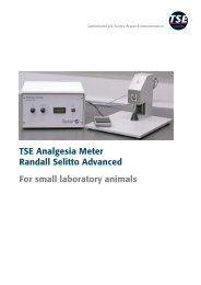 Analgesia System Randall-Selitto Advanced - TSE Systems