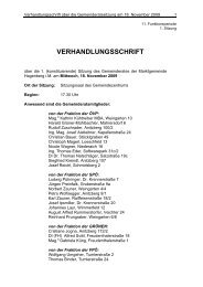 VERHANDLUNGSSCHRIFT - Hagenberg
