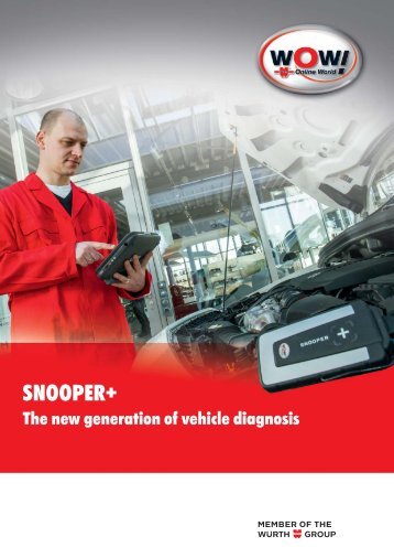 4301_4s SnooperPlus engl.indd - WOW! Würth Online World GmbH